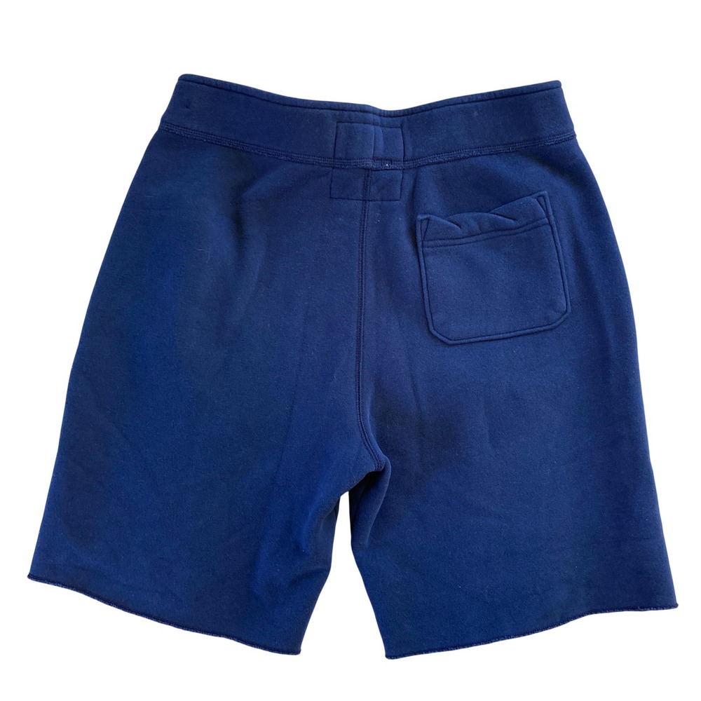 Hollister Embroidered Jogger Sweat Shorts Drawstring Blue Green Y2K (Size M) - Picture 5 of 11